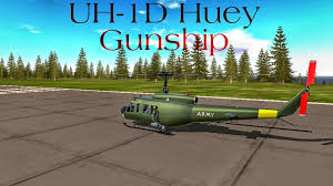 First impressions are of the iconic stubby nose and long tail configuration of the aircraft. Simpleplanes Bell Uh 1d Huey Gunship