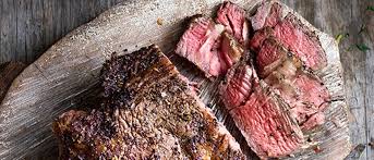 This Salt And Pepper Cote De Boeuf With Easy Bearnaise Sauce Looks Really Impressive But Is Easy To Make Perfe Holiday Prime Rib Roast Stuffed Peppers Recipes