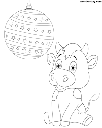 A traditional chinese lunar year falls on the first day of the first lunar. Ox Coloring Pages Print Ox New Year 2021 Wonder Day