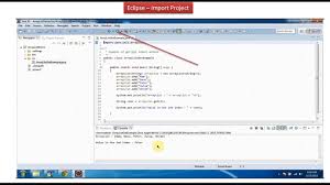 Java Ee Java Tutorial How To Import Project In Eclipse Java Tutorial Java Programming Tutorials Eclipse Tutorial