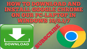 Now that you have successfully hooked up the chromecast device to your tv lets see how we can install chromecast on windows 10 pc. How To Download And Install Google Chrome In Our Pc Laptop Windows 10 8 1 7 Youtube