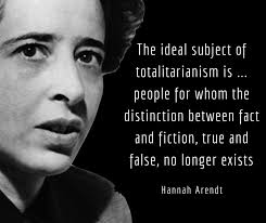 To declare the cold war over, and declare democracy. Jay Van Bavel On Twitter Hannah Arendt Passed Away 44 Years Ago And Her Work Has Rarely Been More Relevant Understanding Why People Willingly Believe And Disseminate Disinformation Is One Of The