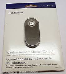 Details About Insignia Wireless Remote Shutter Control For Canon Ns Wscc C