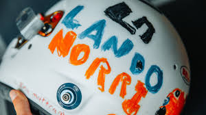 New helmet for lando norris. Lando Norris Reveals Special British Gp Helmet Designed By 6 Year Old Fan Formula 1