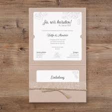 Einladungskarte Hochzeit Rosie Natur Einladungskarten Hochzeit Karte Hochzeit Einladungen
