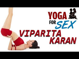 Viparita Karani Mudra Yoga Asanas Upside Down Seal Pose Youtube