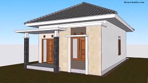Desain Dan Denah Rumah Minimalis Ukuran 6 X 10 M Tampil Lebih Lega Lengkap Dengan Rab Nya Homeshabby Com Design Home Plans Home Decorating And Interior Design