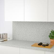 Las casas con interiorismo más actual y arquitectura de diseño. Saljan Countertop Light Gray Mineral Effect Laminate 98x1 1 2 Ikea In 2021 Grey Countertops Countertops Laminate Countertops