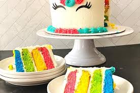 Unicorn and rainbow cake ideas. Rainbow Unicorn Cake Made In A Pinch