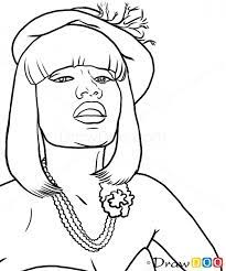 Just picture what wig colors nicki would look most beautiful with. Get This Nicki Minaj Coloring Pages To Print 89352