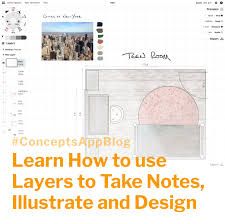 In This Concepts Tutorial For Ios Windows And Android Learn How To Use Layers To Take Notes Illustrate And Design Design Concept Design Design Working