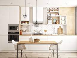 Add warmth to the space by pair the white with wooden and copper accents. Scandinavian Kitchens Ideas Inspiration Scandinavian Kitchen Renovation Scandinavian Kitchen Design Kitchen Cabinet Design