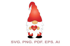 Download Valentine Gnome Svg Valentine S Day Svg Graphic By Narcreativedesign Creative Fabrica