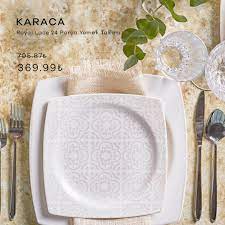 Jumbo lucida 61 parca royal pearl 12 kisilik yemek takimi 12 taksit secenegi ile 4 390 00 tl vekaraca guvencesiyle sizi bekliyor yemek takimi yemek taki. Cookplus Karaca Royal Lace 24 Parca Yemek Takimi Zarif Facebook