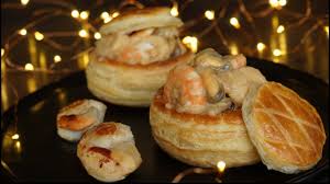 Bouchees A La Reine Aux Fruits De Mer Entree Pour Le Repas De Noel Cooking With Morgane Youtube