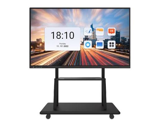 Qtenboard 85" 4K Touch Interactive Display Smart Board with OPS