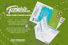 Cikgu papa studio 2.126 views1 year ago. Template Buku Program Hari Kanak Kanak Koleksi Grafik Untuk Guru