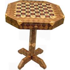 Small Chess Checker Table Etsy Chess Table Table And Chairs Club Chairs