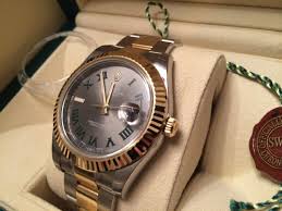 rolex datejust ii gold steel 41 mm 116333 saati 22 903 tl ya satisa sunulmustur trusted seller chrono24 rolex datejust rolex luks saatler