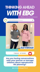 We talked to none other than our Program Manager, Jean Workman Elms, about  how Reproductive Life Planning plays a role in her life as a sexual health  educator & you can see how much fun she’s having ...