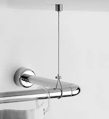 Deckenabhangung Fur Duschstange Messing Edelstahl Verchromt Eur 23 95 In 2020 Duschstangen Duschvorhangstange Dusche