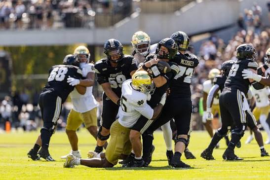 Irish Crush Purdue 49-10 - Notre Dame Fighting Irish - Official Athletics  Website