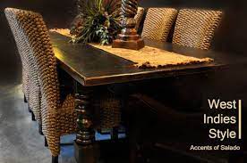 Old key west 2 bedroom suite. Spanish Style Dining Room Furniture Decorating With West Indies Colonial Furniture Colonial Dining Room West Indies Decor British Colonial Decor