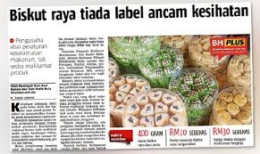 Bahkan ada juga makanan menggunakan pewarna yang tidak aman dan tidak layak digunakan untuk makanan seperti rhodamin b dan metanil yellow. Pilih Makanan Elak Masalah Kesihatan Musim Perayaan