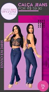 Calça Jeans Feminina Atacado Mercado Livre Jeans Feminino Promocao Calca Flare E Skinny Em 2020 Jeans Feminino Calca Jeans Skinny