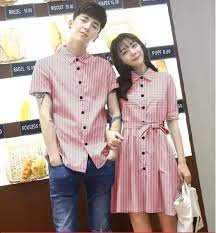 Pakaian dres couple pink ~ ec mk wendah l atasan. Cod Dress Couple Salur Baju Couple Kemeja Couple Kemeja Pasangan Baju Pasangan Lazada Indonesia