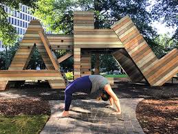 For yoga classes at your home or business near atlanta yoga parties: Aug 3 Free Yoga In Woodruff Park East Atlanta Ga Patch