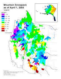 Western Us Snowpack Map March 2008 National Snow And Ice Report | National Centers For  Environmental Information (Ncei)
