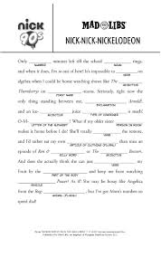 A day at the zoo! Mad Libs Printables And Activities Brightly