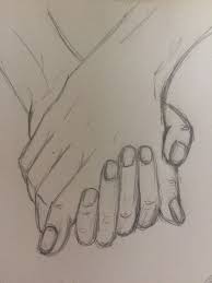 Practice Sketch Holding Hands 1 Pinkishcoconut Schizzi Disegno Schizzi Disegni