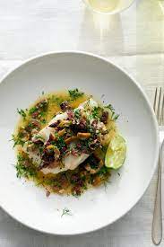 Fish With Sizzling Olive Butter Recipe Recipe Olive Butter Recipe Recipes Nyt Cooking