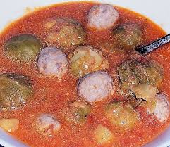 Rosenkohlsuppe Mit Bratwurstklosschen Rezept Klosse Rosenkohlsuppe Wurstchen