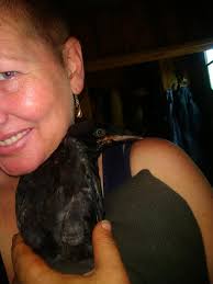 Hi everyone. I'd like to introduce you to Freya who I found a few days ago,  no parents in sight, in a drainage ditch, so I bought her home to the woods