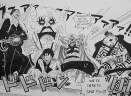 ↑ 2.0 2.1 one piece manga and anime — vol. One Piece Marineford Arc Panel Redraw Drawings Cards Piecings