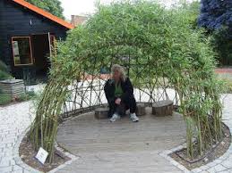 2 Weeks Ago We Were At Capel Manor College Enfield To Repair Some Neglected Willow Unicorns We Were Not Natural Playground Small Garden Landscape Play Garden