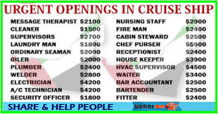 Dubai Uae Cruise Ship Jobs Apply Now Cruise Ship Cruise How To Apply