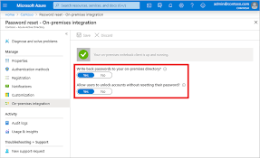 Open active directory users and computers from the start > all programs > administrative tools menu. Enable Azure Active Directory Password Writeback Microsoft Docs