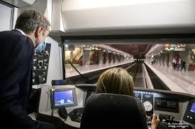 In 1991, attiko metro s.a. Athens Metro Line 3 Extension Opened By The Prime Minister