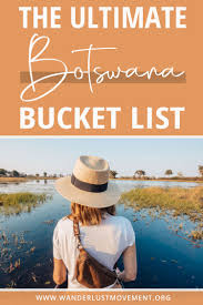 Botswana Bucket List 10 Best Things To Do In Botswana In 2020 Africa Travel Africa Travel Guide Botswana Travel
