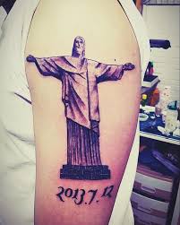 #cristo #jesus #tattoo #tatuagem #pretoebranco #pretoecinza #black #blackandwhite #blackandgrey… 40 Amazing Christ The Redeemer Tattoos Body Art Guru