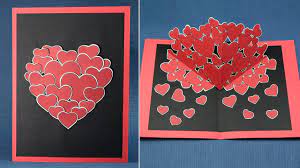 Check spelling or type a new query. Diy Valentine Pop Up Card How To Make Pop Up Hearts Card For Valentine S Day Youtube