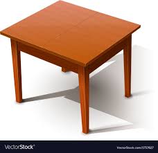 Wooden Table Eps10 Vector Illustration Isolated On White Background Transparent Objects And Opacity Mas In 2020 Wooden Tables Interior Design Living Room Warm Table