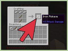 You need to remember that you can only dig up with a stone pickaxe or a better pickaxe. How To Find Iron In Minecraft 10 Steps With Pictures Wikihow