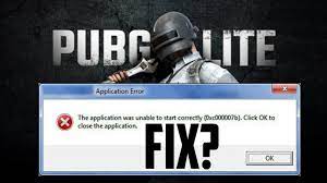 How To Fix Pubg Lite 0xc00007b Error Solved Youtube