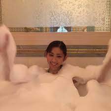 宮崎瑠依さんのインスタグラム写真 - (宮崎瑠依Instagram)「泡風呂🛀 #セレブごっこ #安心してください水着着てますよ #瑠依旅」10月10日  7時13分 - ruimiyazaki