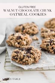 Oatmeal cookies are a favorite with kids and adults. The Best Gluten Free Oatmeal Chocolate Chip Cookies Lively Table